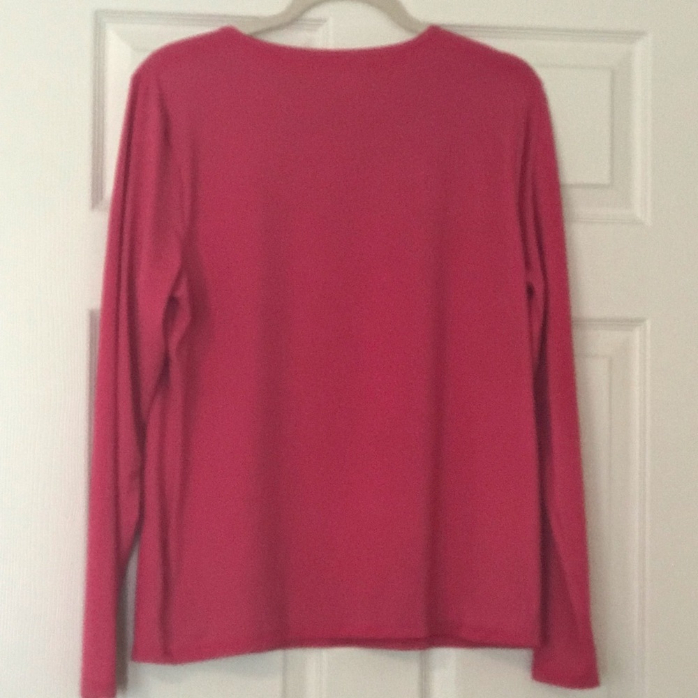 🌟HP🌟NWOT Land’s End Hot Pink Rash Guard - Picture 2 of 6